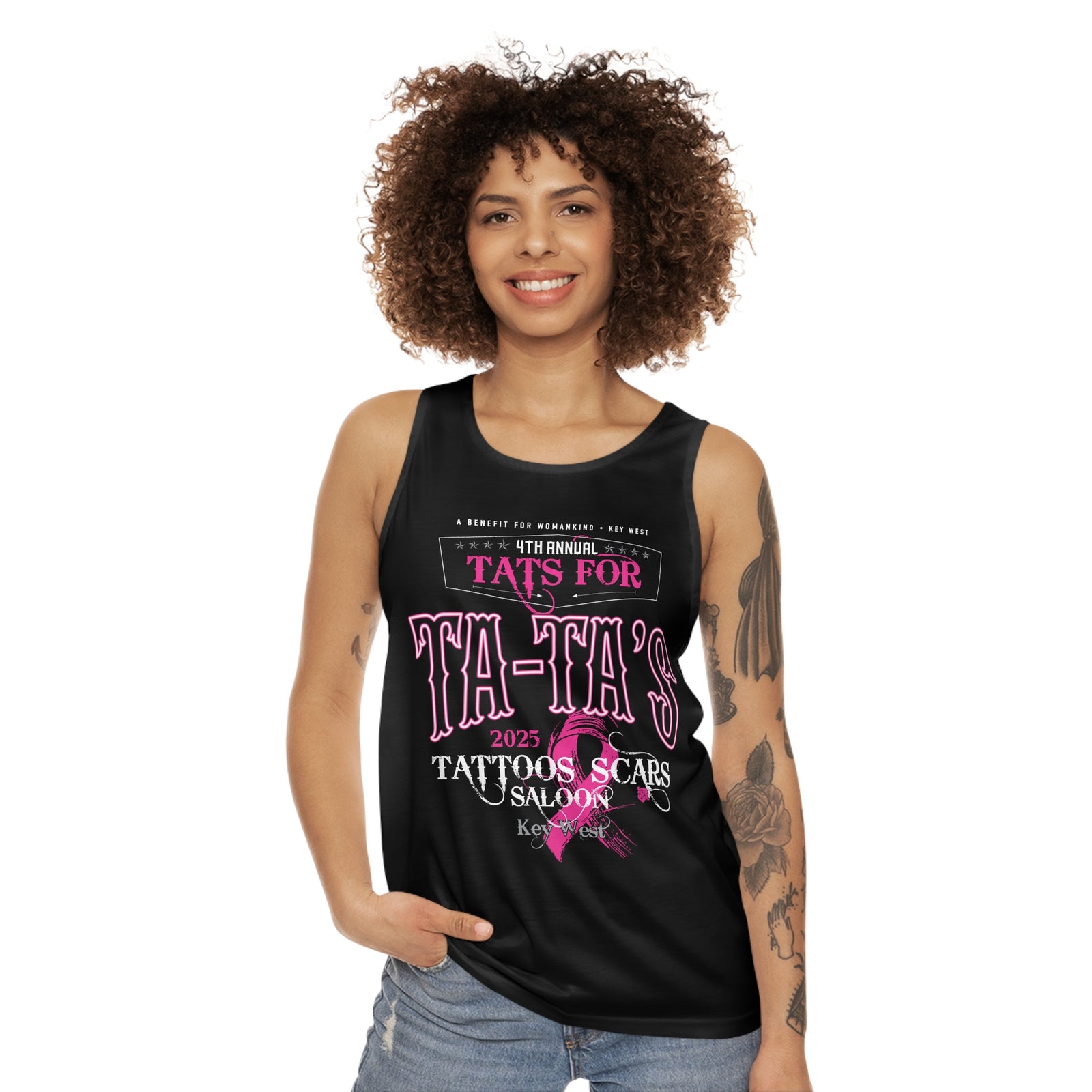 2025 Tat's for Ta-Ta's Unisex Jersey Tank