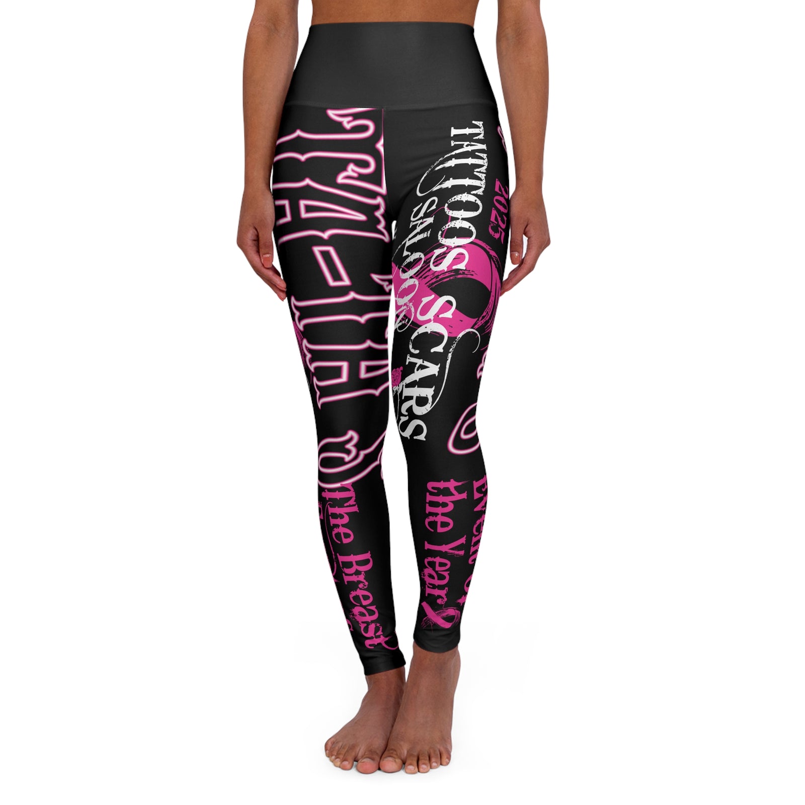 2025 Tat's for Ta-Ta's High Waisted Yoga Leggings