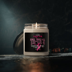 2025 Tat's for Ta-Ta's  Breast Cancer Awareness 9oz Eco-Friendly Candle