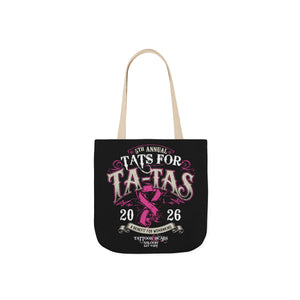 2026 Tat's for Ta-Ta's Canvas Tote Bag