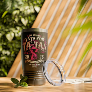 2026 Tat's for Ta-Ta's Ringneck Tumbler 20oz