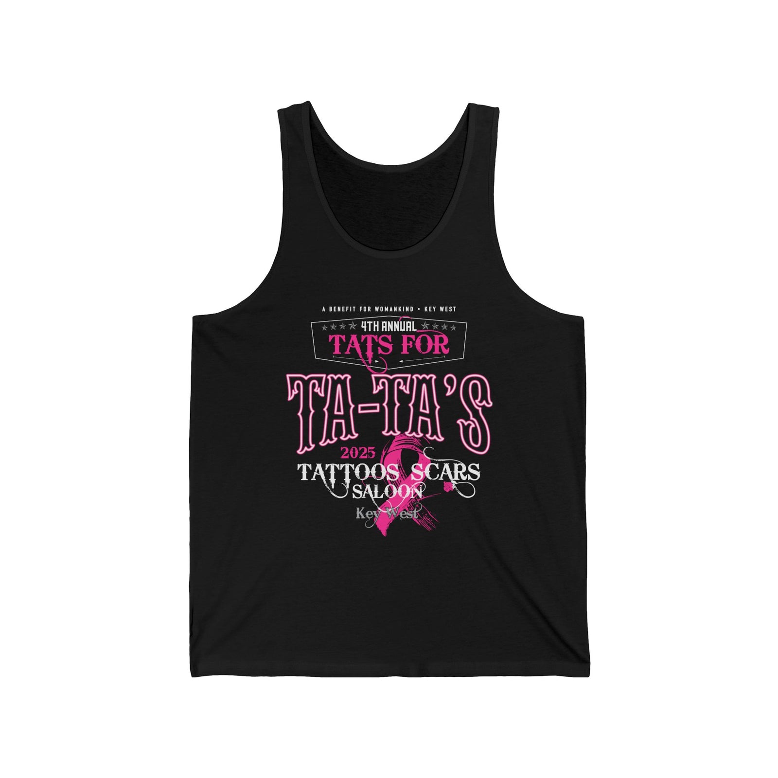 2025 Tat's for Ta-Ta's Unisex Jersey Tank