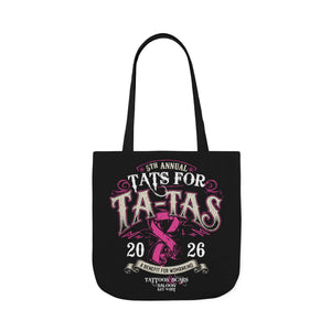 2026 Tat's for Ta-Ta's Canvas Tote Bag