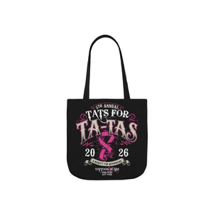 2026 Tat's for Ta-Ta's Canvas Tote Bag