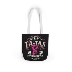 2026 Tat's for Ta-Ta's Canvas Tote Bag