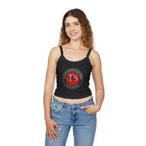 3D Spaghetti Strap Tank Top