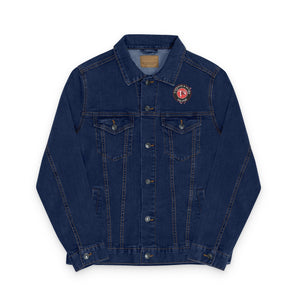 Embroidered Unisex Vintage Denim Jacket