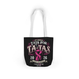 2026 Tat's for Ta-Ta's Canvas Tote Bag
