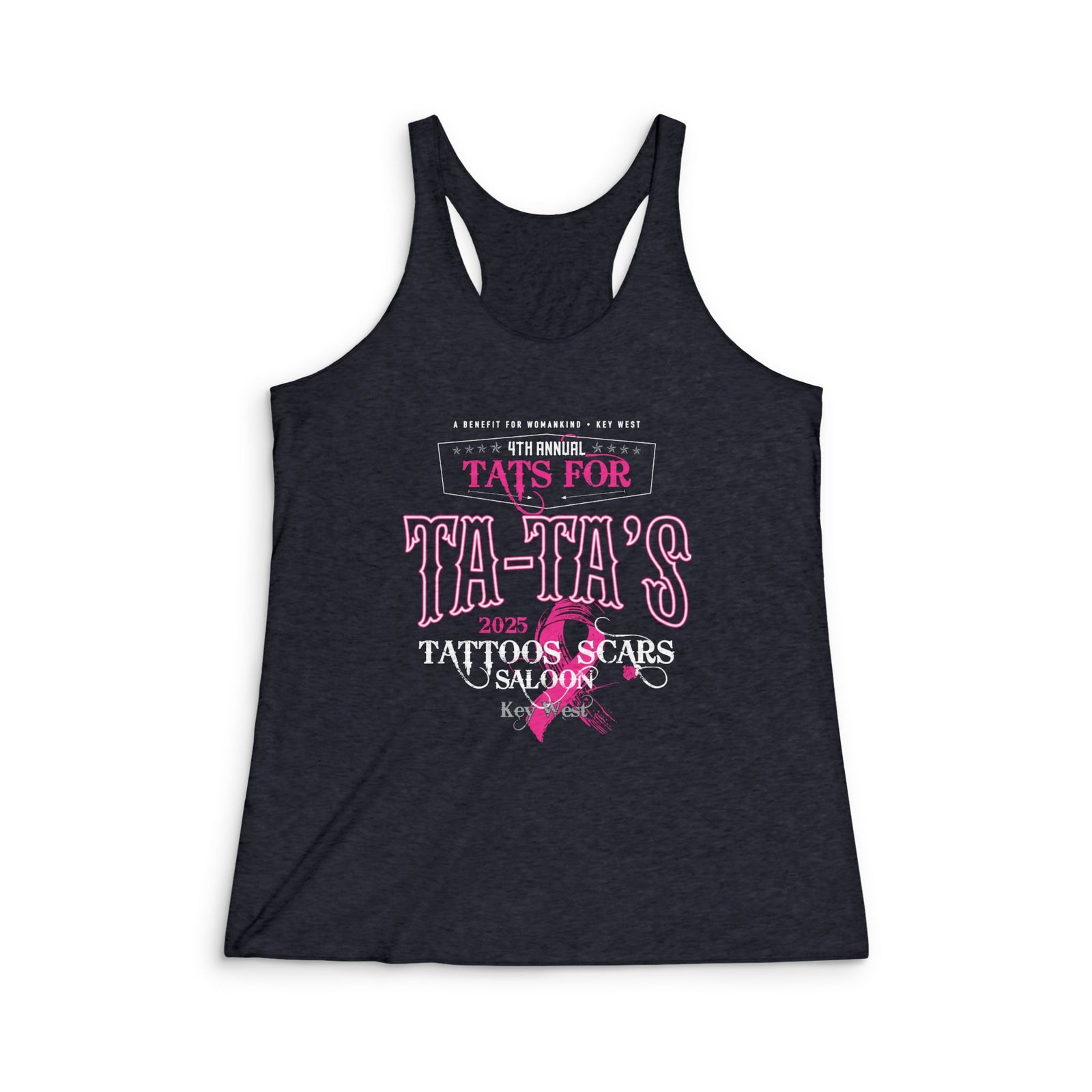 2025 Tat's for Ta-Ta's Ladies' Racerback Tank