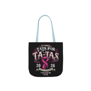 2026 Tat's for Ta-Ta's Canvas Tote Bag