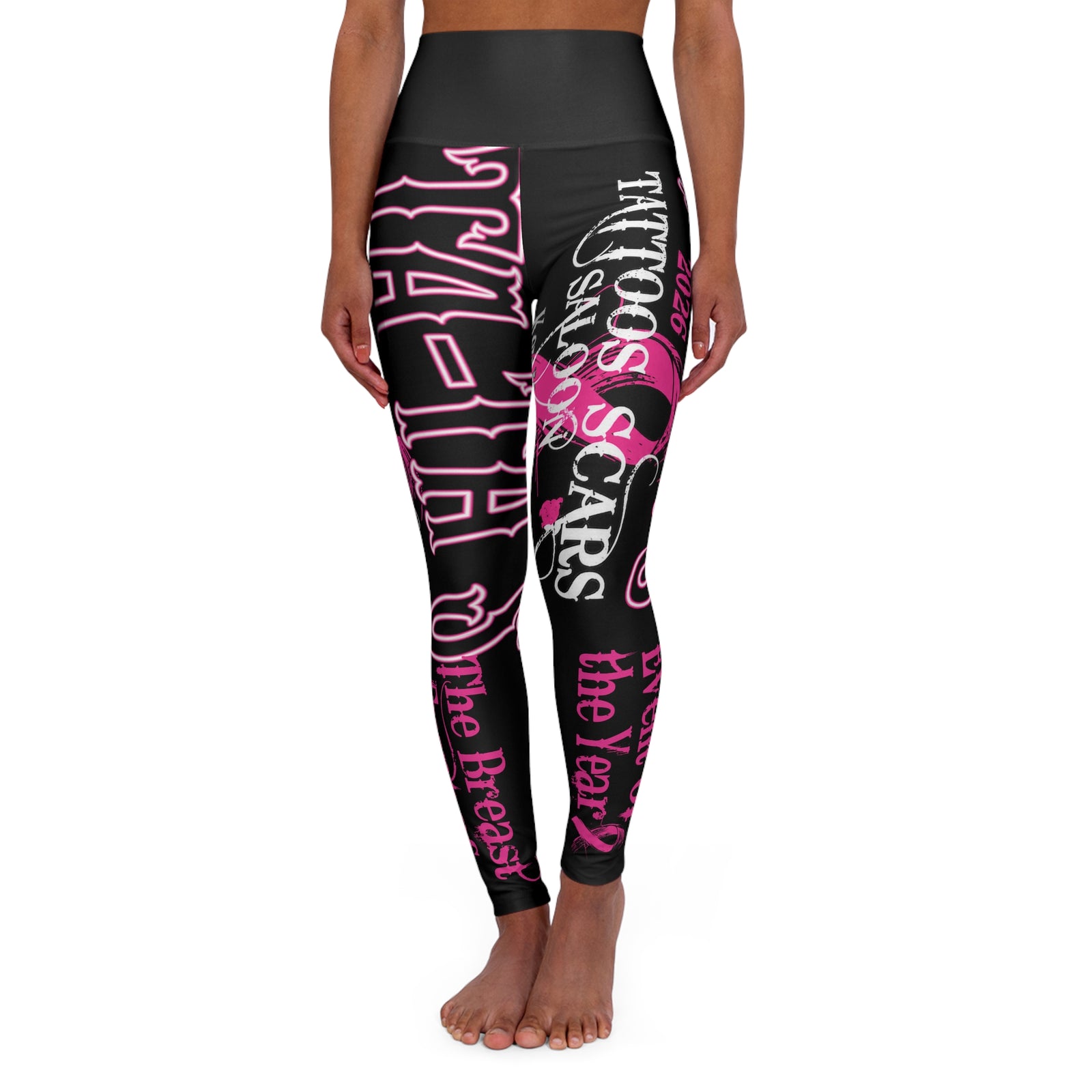 2026 Tat's for Ta-Ta's High Waisted Yoga Leggings