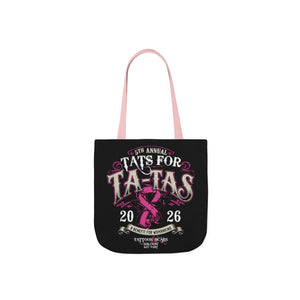 2026 Tat's for Ta-Ta's Canvas Tote Bag