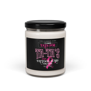 2025 Tat's for Ta-Ta's  Breast Cancer Awareness 9oz Eco-Friendly Candle