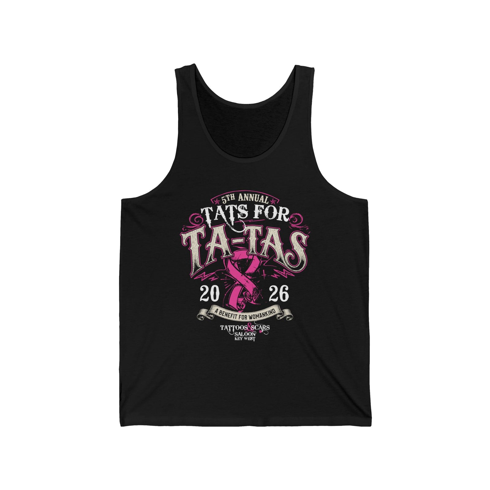 2026 Tat's for Ta-Ta's Unisex Jersey Tank