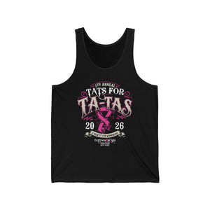 2026 Tat's for Ta-Ta's Unisex Jersey Tank