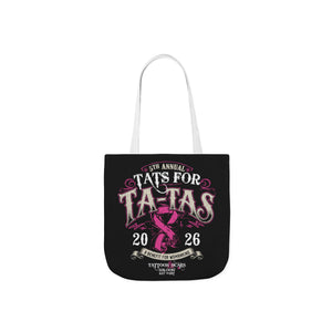 2026 Tat's for Ta-Ta's Canvas Tote Bag