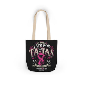 2026 Tat's for Ta-Ta's Canvas Tote Bag