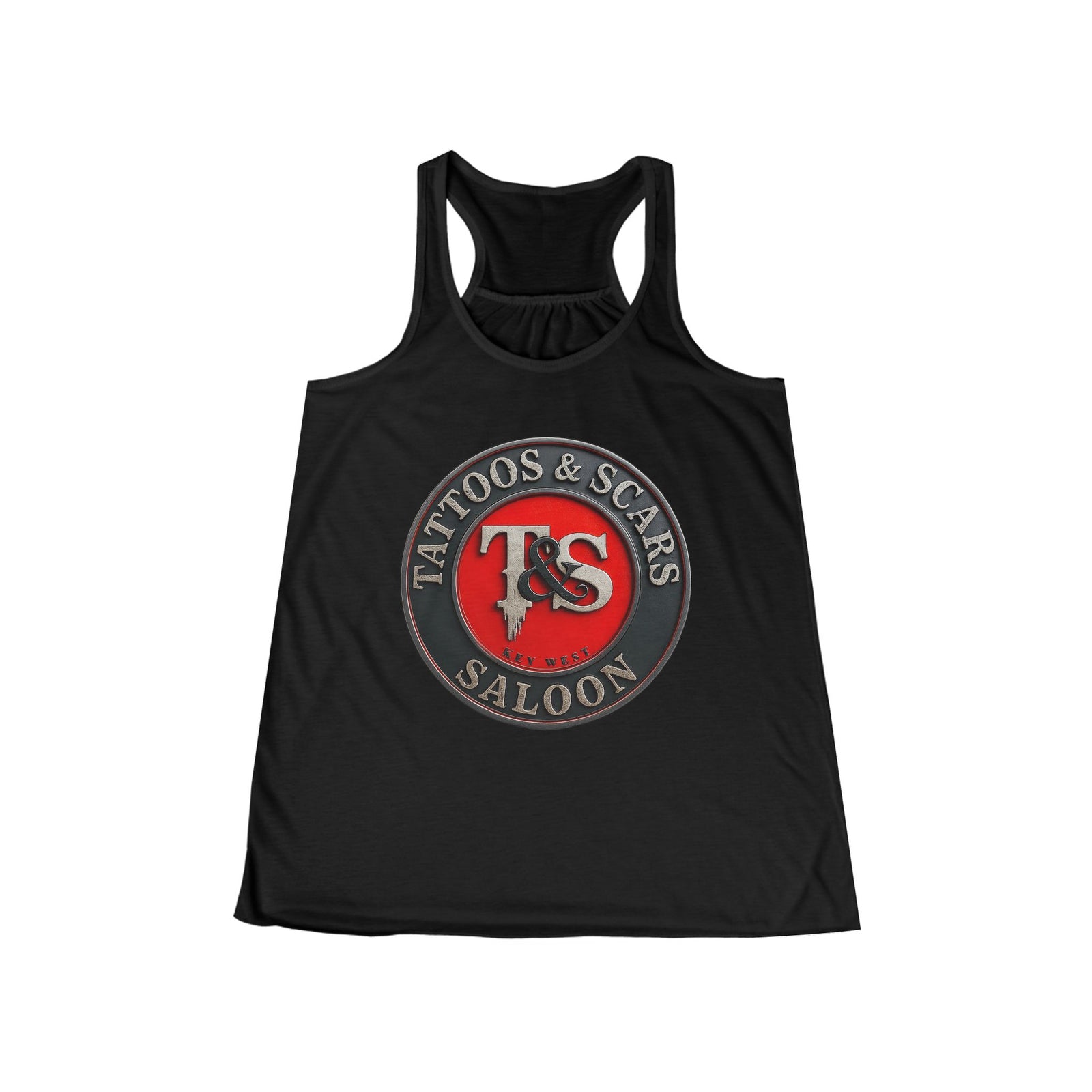 Ladies' 3D Flowy Racerback Tank