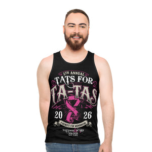 2026 Tat's for Ta-Ta's Unisex Jersey Tank