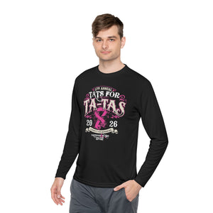 2026 Tat's for Ta-Ta's Unisex Moisture Wicking Long Sleeve Tee
