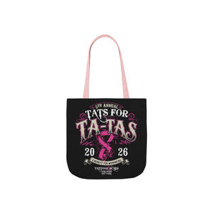 2026 Tat's for Ta-Ta's Canvas Tote Bag