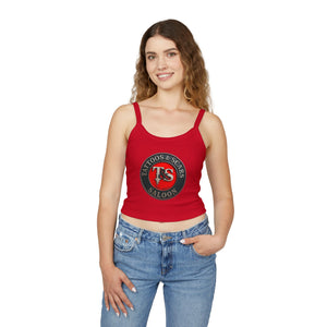3D Spaghetti Strap Tank Top