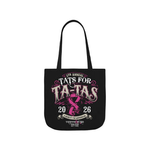 2026 Tat's for Ta-Ta's Canvas Tote Bag
