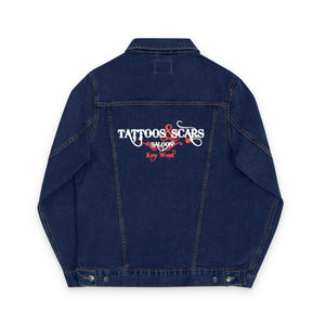 Embroidered Unisex Vintage Denim Jacket