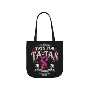 2026 Tat's for Ta-Ta's Canvas Tote Bag