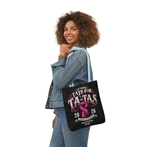 2026 Tat's for Ta-Ta's Canvas Tote Bag