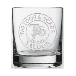 Engraved Whiskey Glass