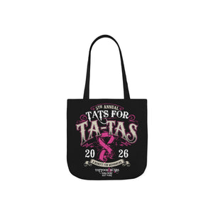 2026 Tat's for Ta-Ta's Canvas Tote Bag