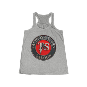 Ladies' 3D Flowy Racerback Tank
