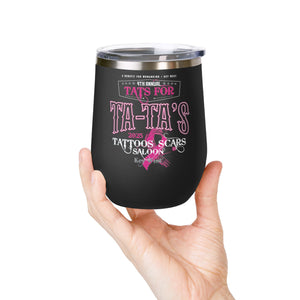 2025 Tat's for Ta-Ta's Wine Tumbler