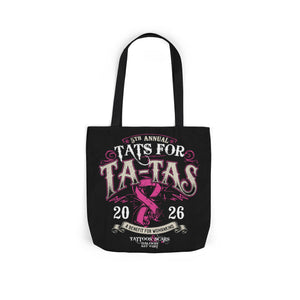 2026 Tat's for Ta-Ta's Canvas Tote Bag