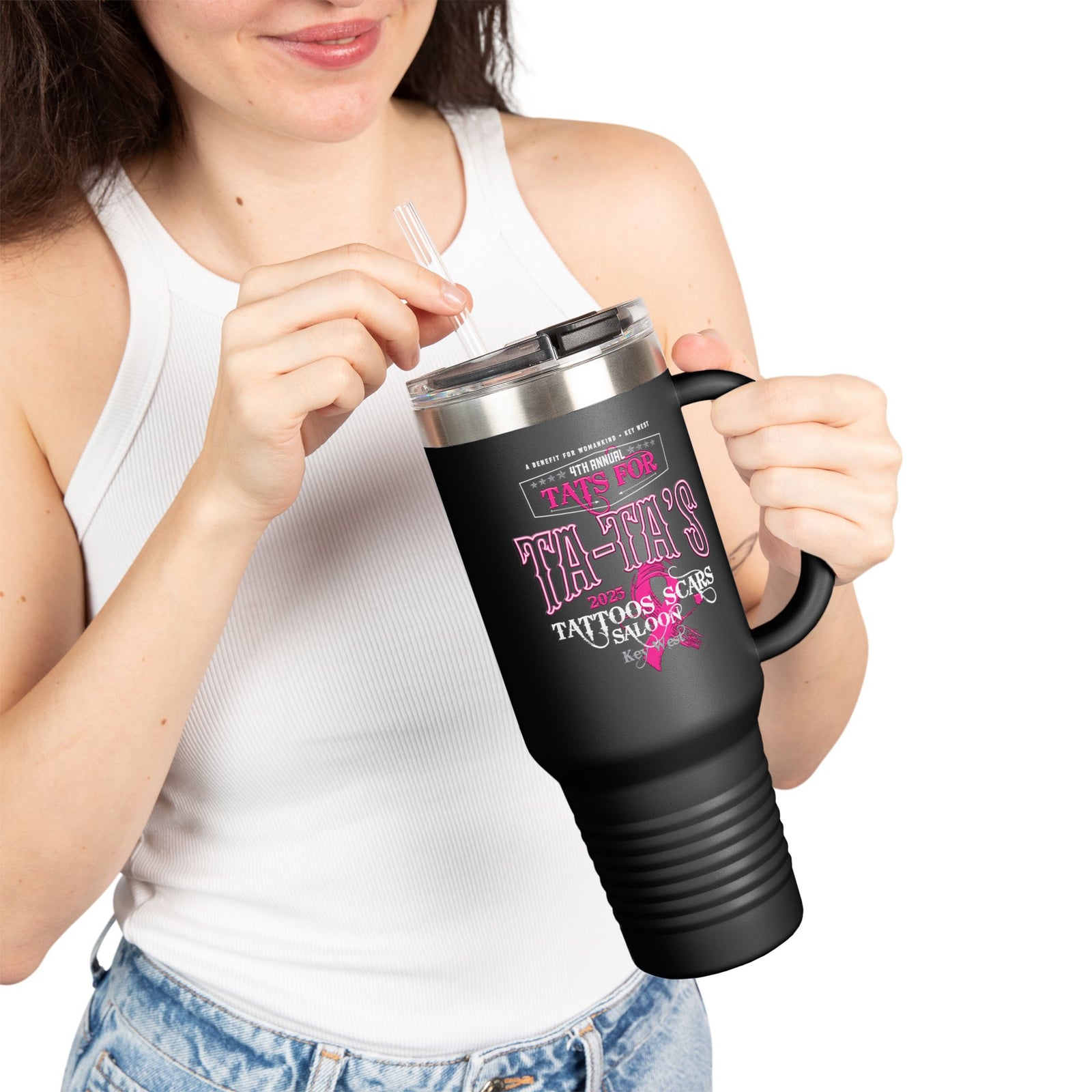 2025 Tat's for Ta-Ta's Insulated Travel Mug | 40oz |