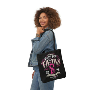 2026 Tat's for Ta-Ta's Canvas Tote Bag