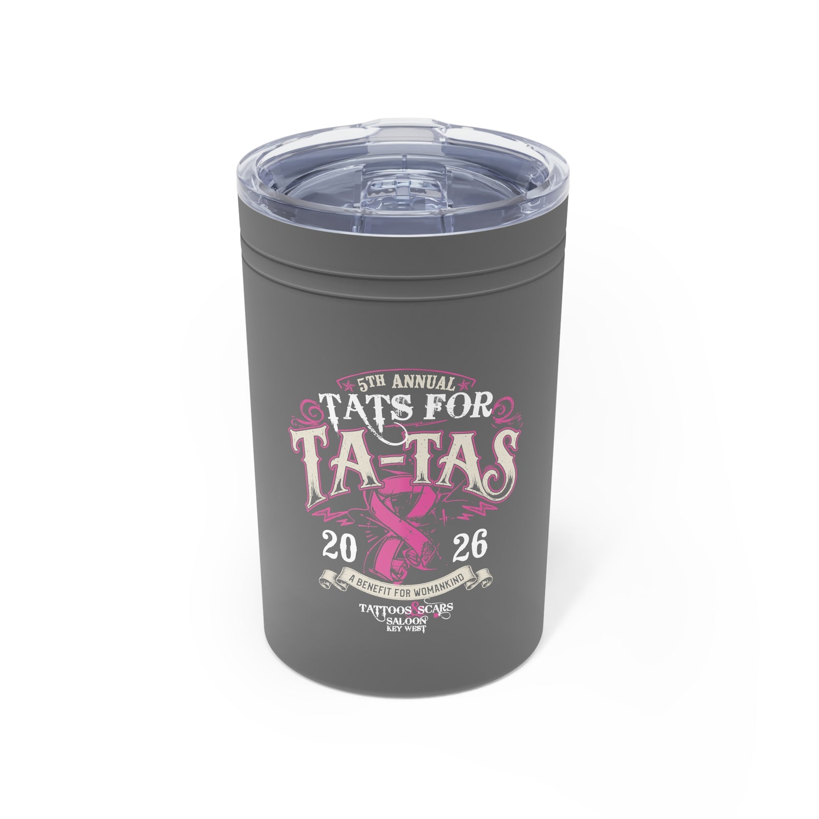 2026 Tat's for Ta-Ta's 11oz Insulated Tumbler