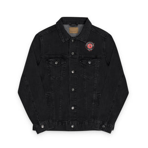 Embroidered Unisex Vintage Denim Jacket