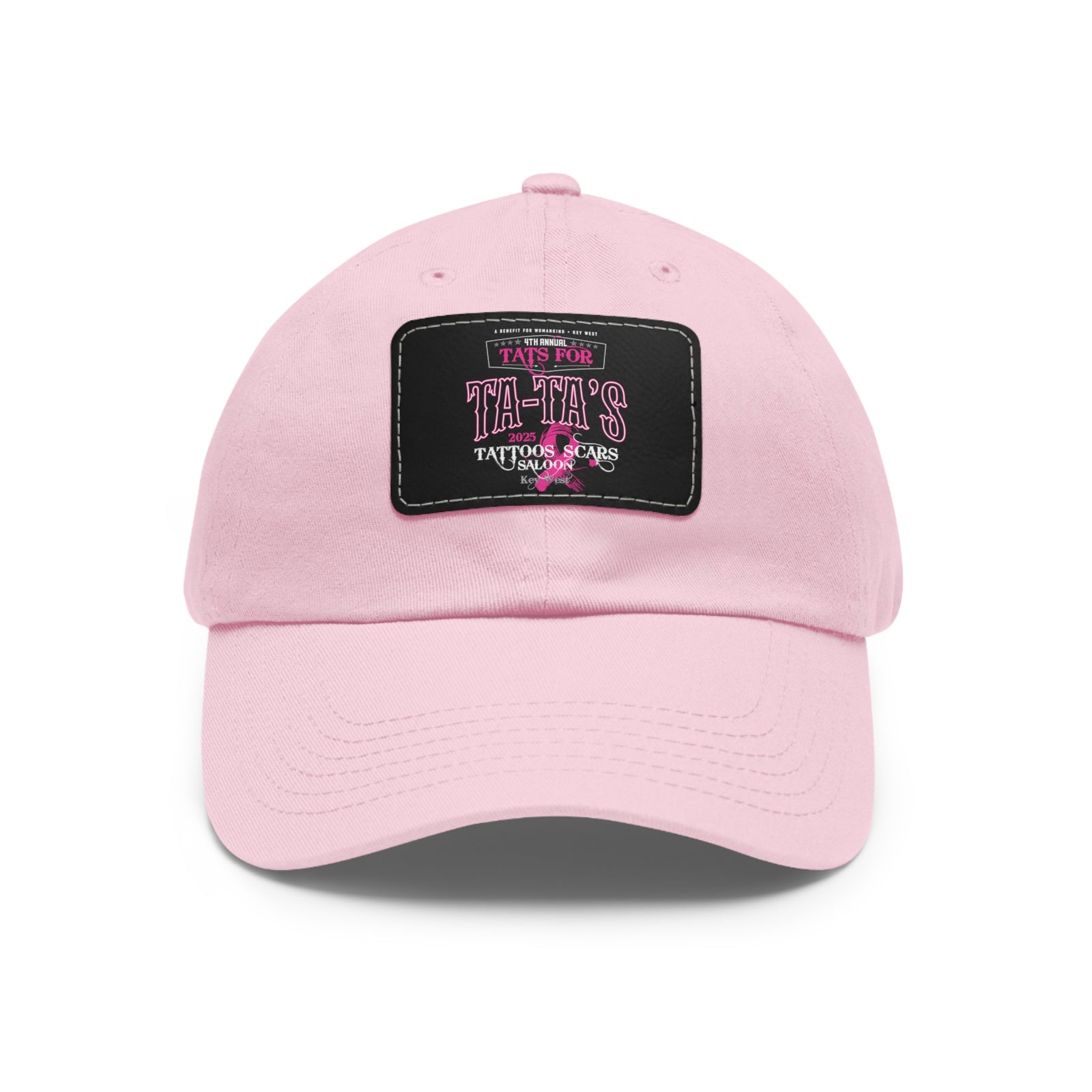 2025 Tat's for Ta-Ta's Dad Hat with Leather Patch