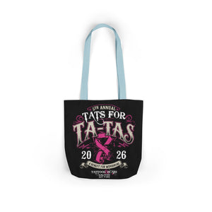 2026 Tat's for Ta-Ta's Canvas Tote Bag