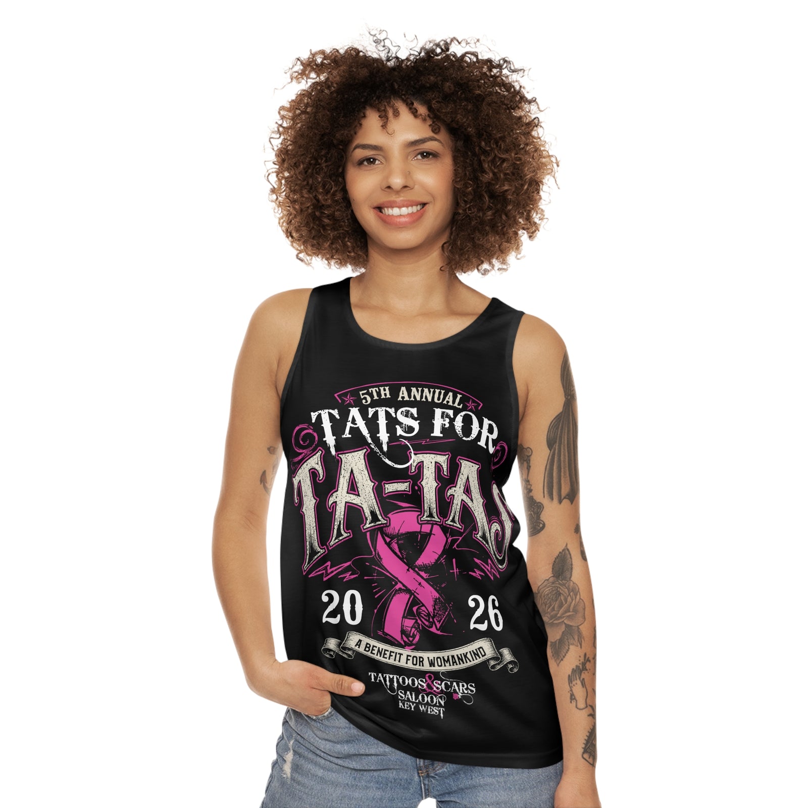 2026 Tat's for Ta-Ta's Unisex Jersey Tank