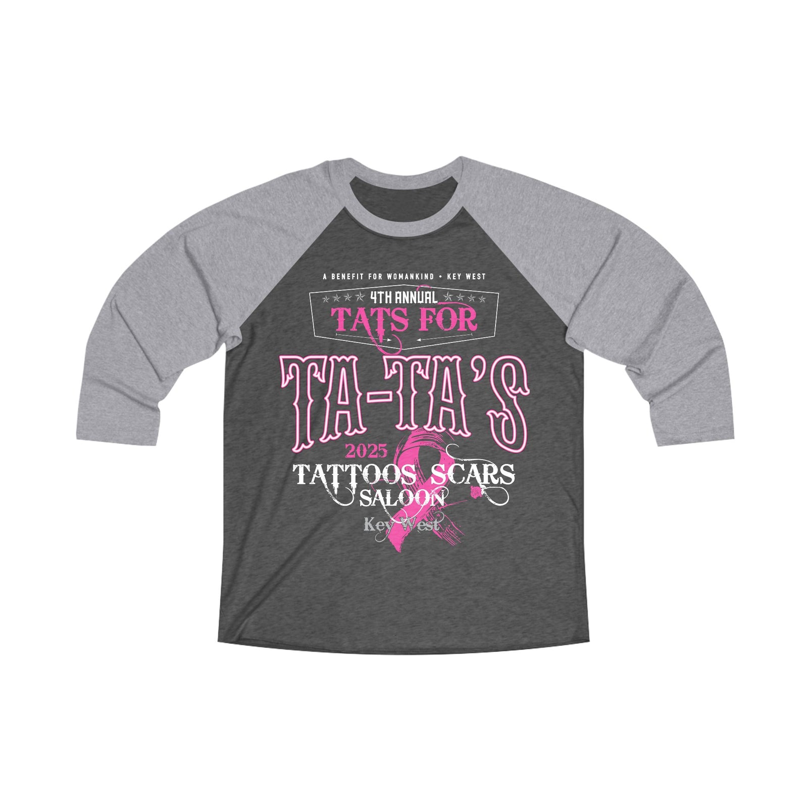 2025 Tat's for Ta-Ta's Unisex Baseball Shirt