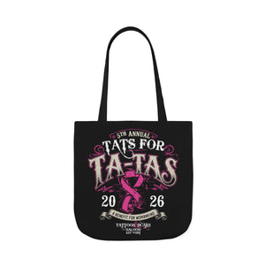 2026 Tat's for Ta-Ta's Canvas Tote Bag