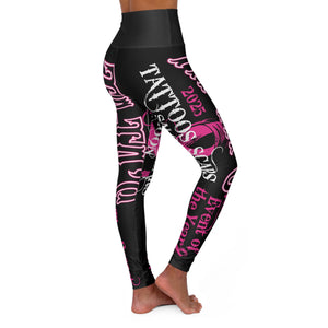 2025 Tat's for Ta-Ta's High Waisted Yoga Leggings
