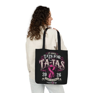 2026 Tat's for Ta-Ta's Canvas Tote Bag