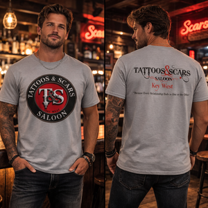 Unisex Vintage Tattoo Parlor 3D T-Shirt