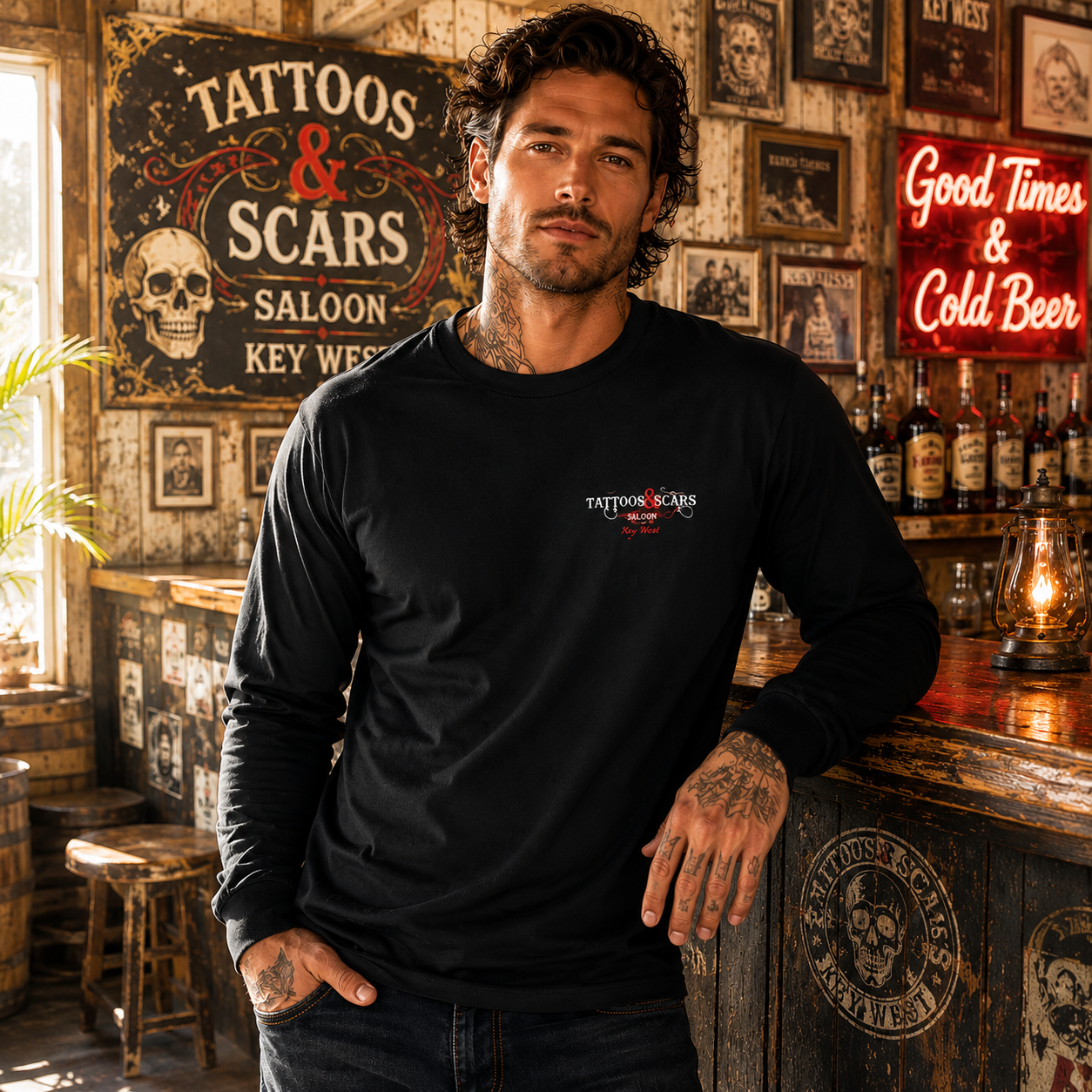 Men's Long Sleeve T-Shirt - Relationship