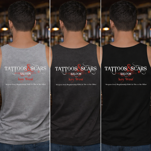 Men’s premium 3D Logo tank top