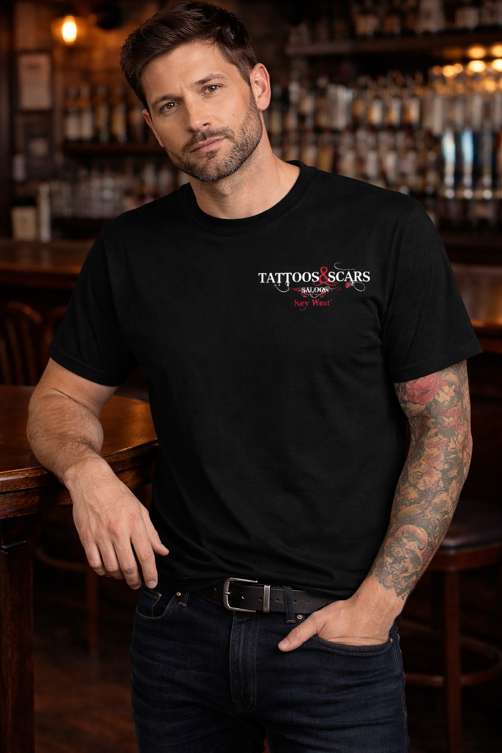 Unisex T-Shirt - Chest Logo - Relationships